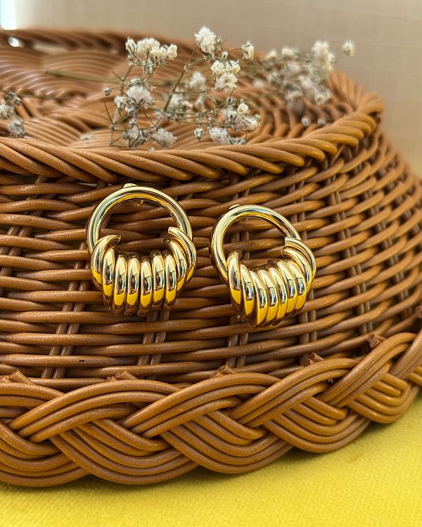 Aretes chunky aros